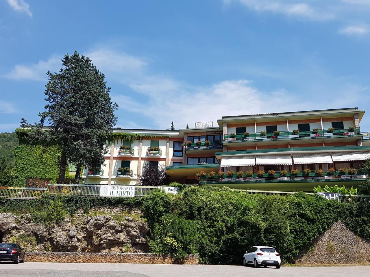 Hotel Parco Della Fonte 발리오테르메 외부 사진